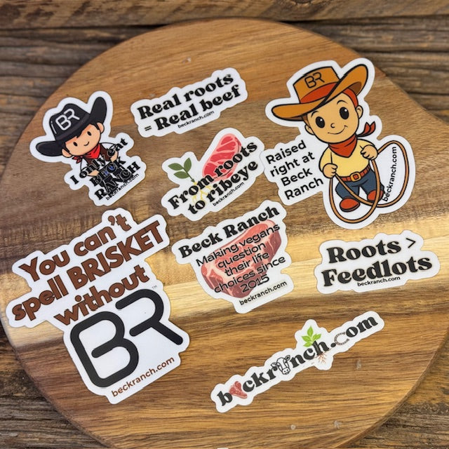 Beck Ranch Stickers