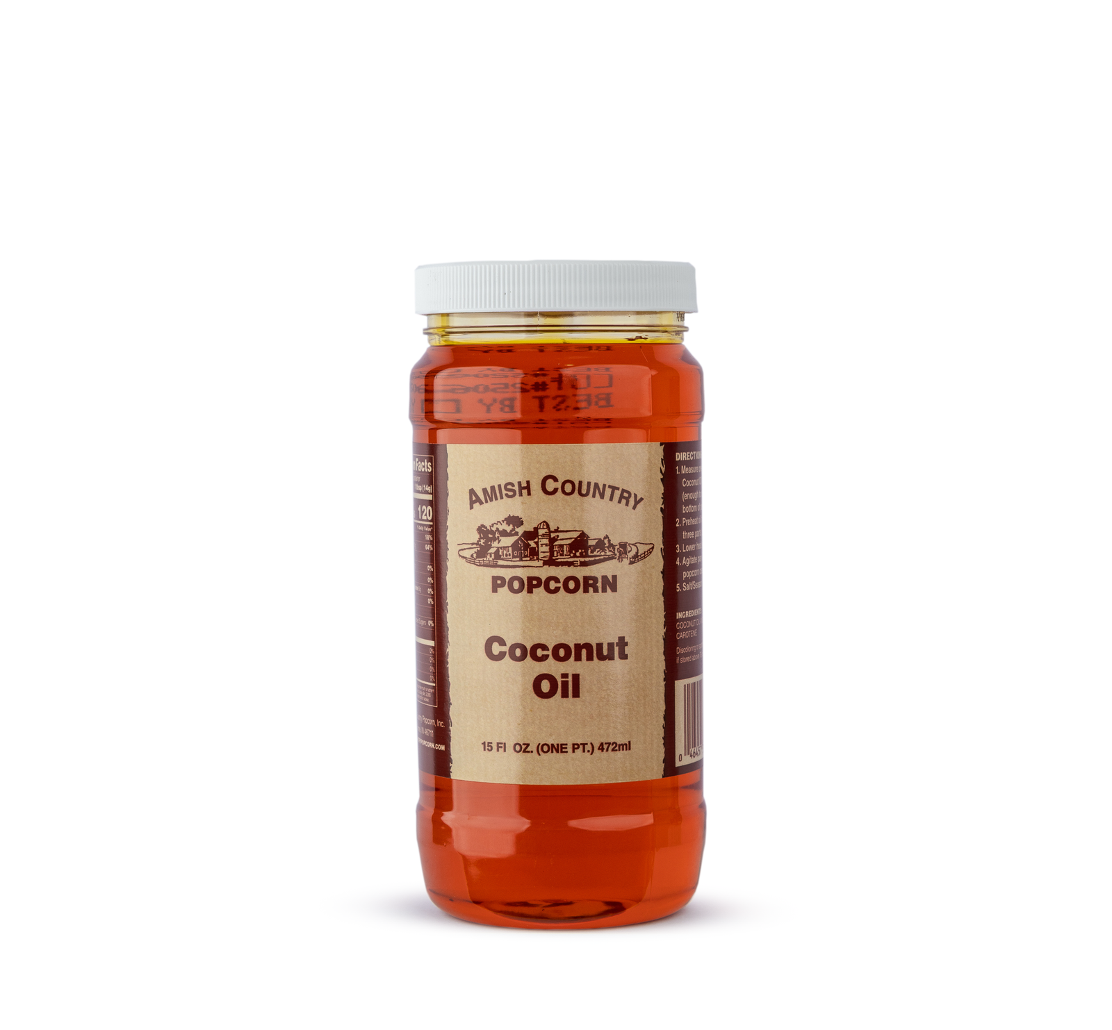 15oz Jar of Coconut Oil