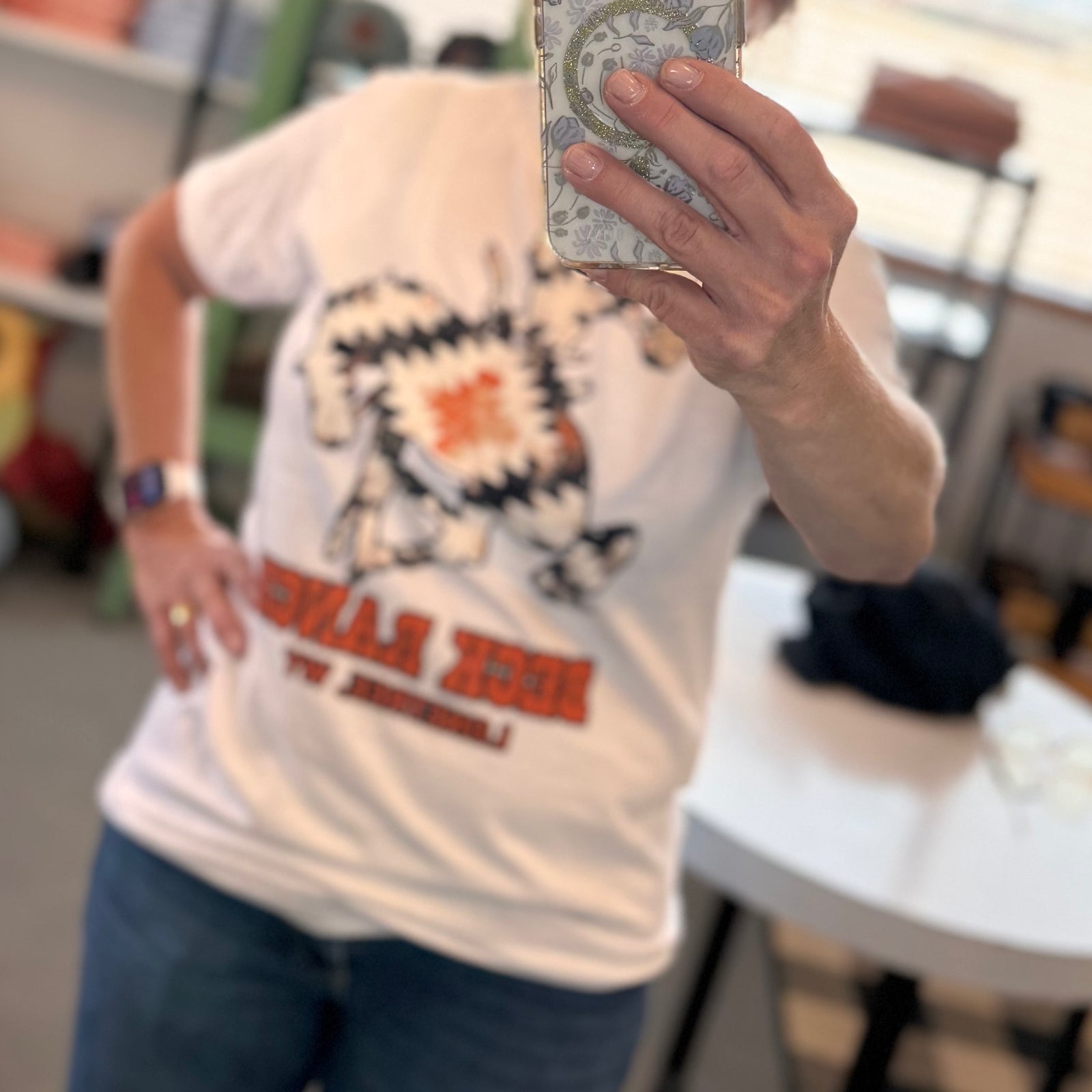 Aztec Bucking Horse T-Shirt