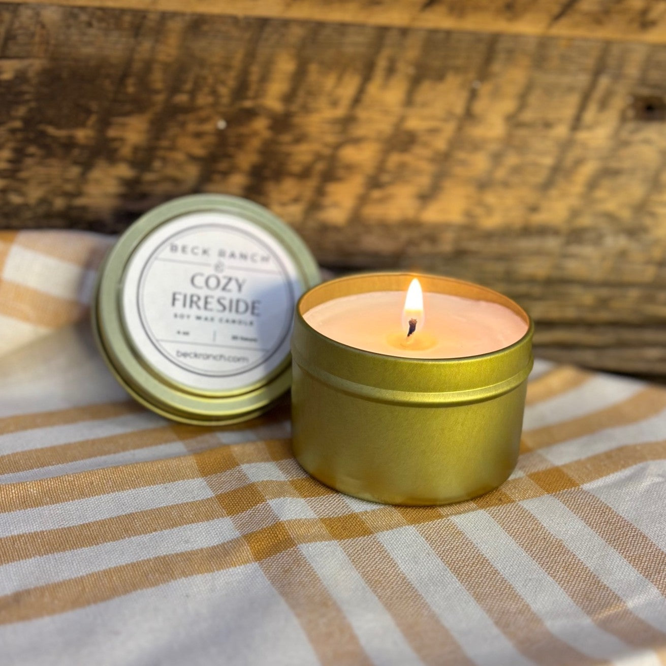 4 oz Cozy Fireside Candle