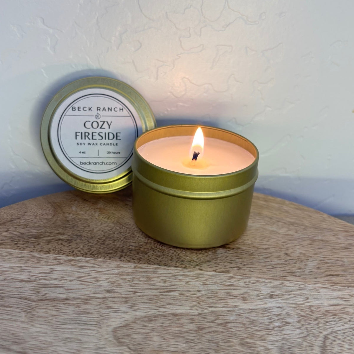 4 oz Cozy Fireside Candle